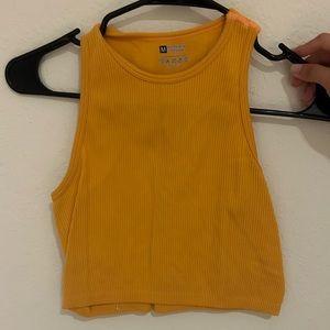 Orange tank top